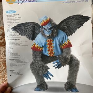 California Costumes Evil Winged Monkey Costume / Wizard of Oz Flying Monkey